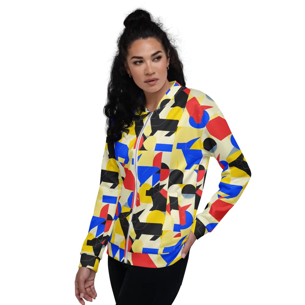 Bauhaus Wilds on Bomber Jacket — Left