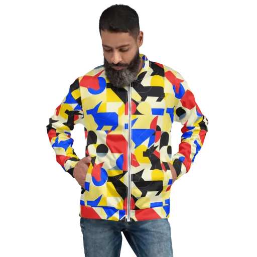 Bauhaus Wilds on a Bomber Jacket