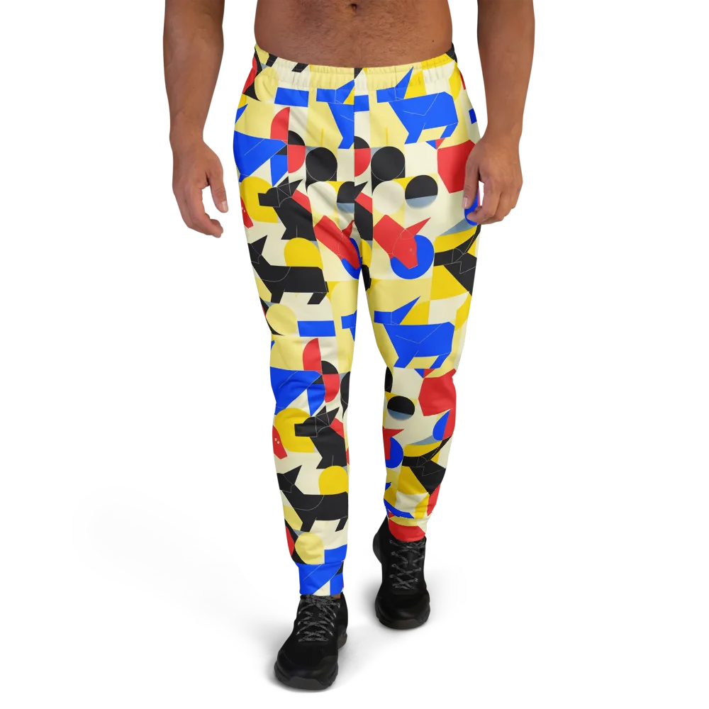 Bauhaus Wilds on Men's Joggers — Front
