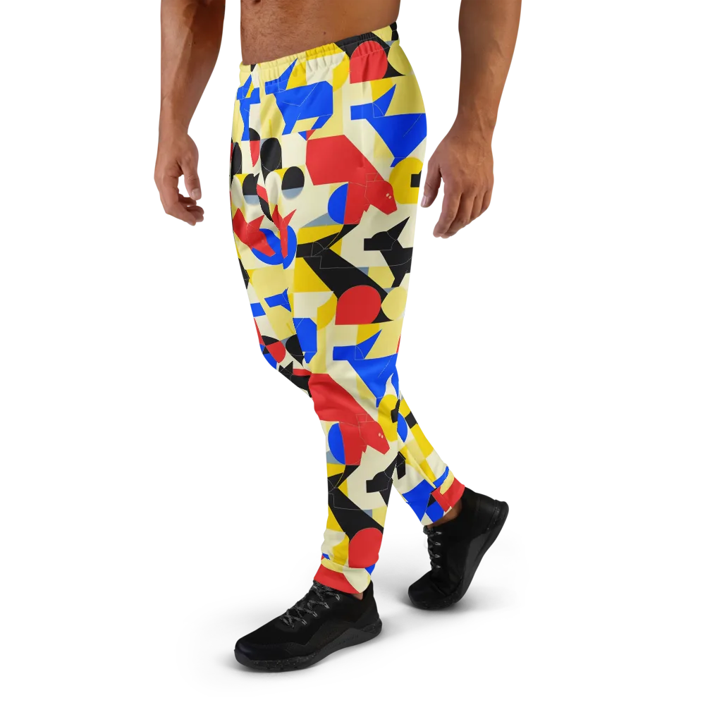 Bauhaus Wilds on Men's Joggers — Left