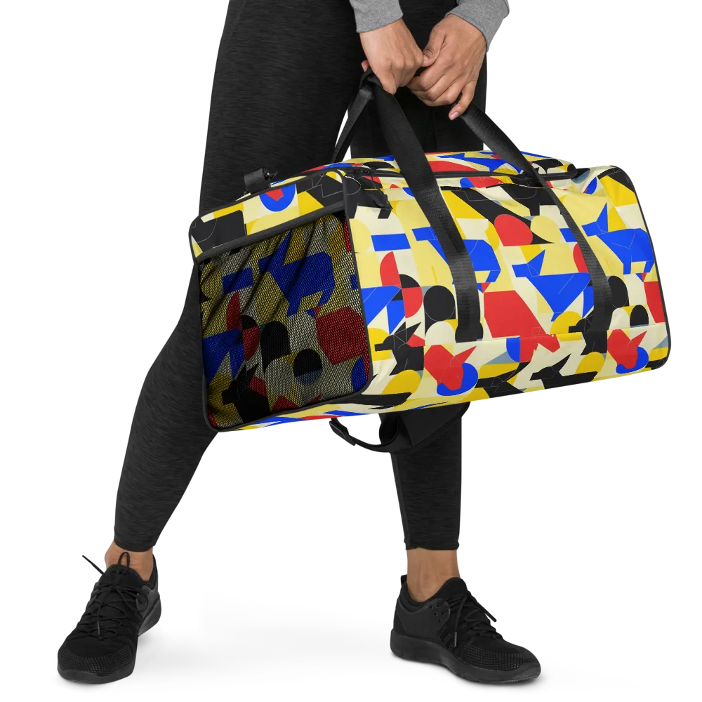 Bauhaus Wilds on Duffle Bag — Right Front