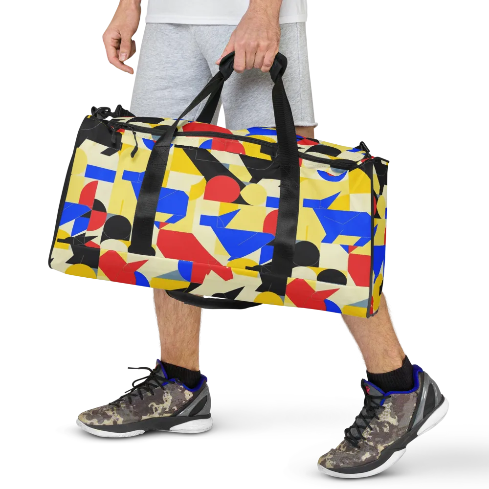 Bauhaus Wilds on Duffle Bag — Front