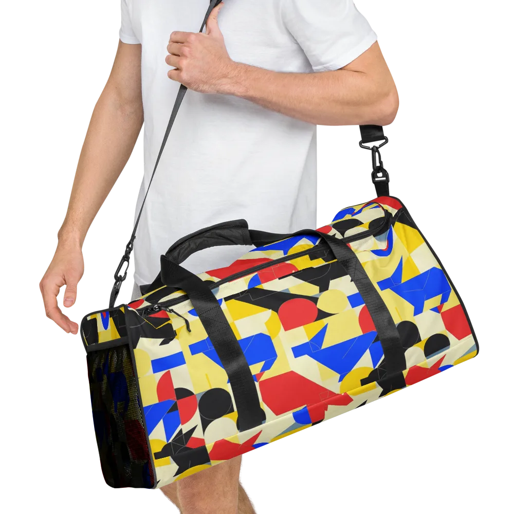 Bauhaus Wilds on Duffle Bag — Right Front