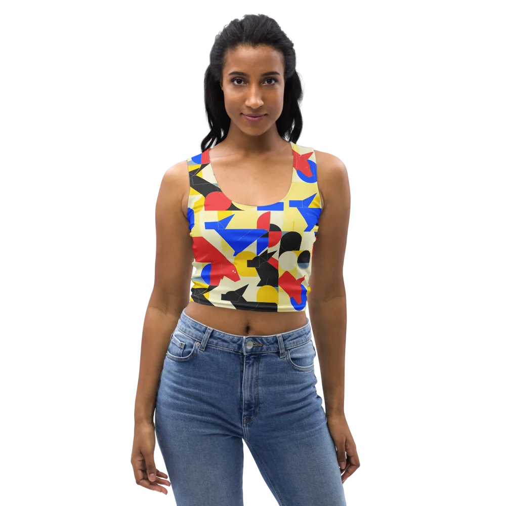 Bauhaus Wilds on Crop Top — Front