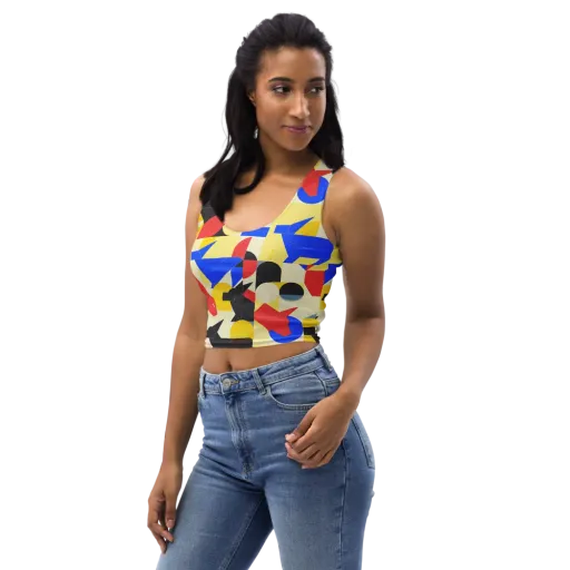 Bauhaus Wilds on a Crop Top