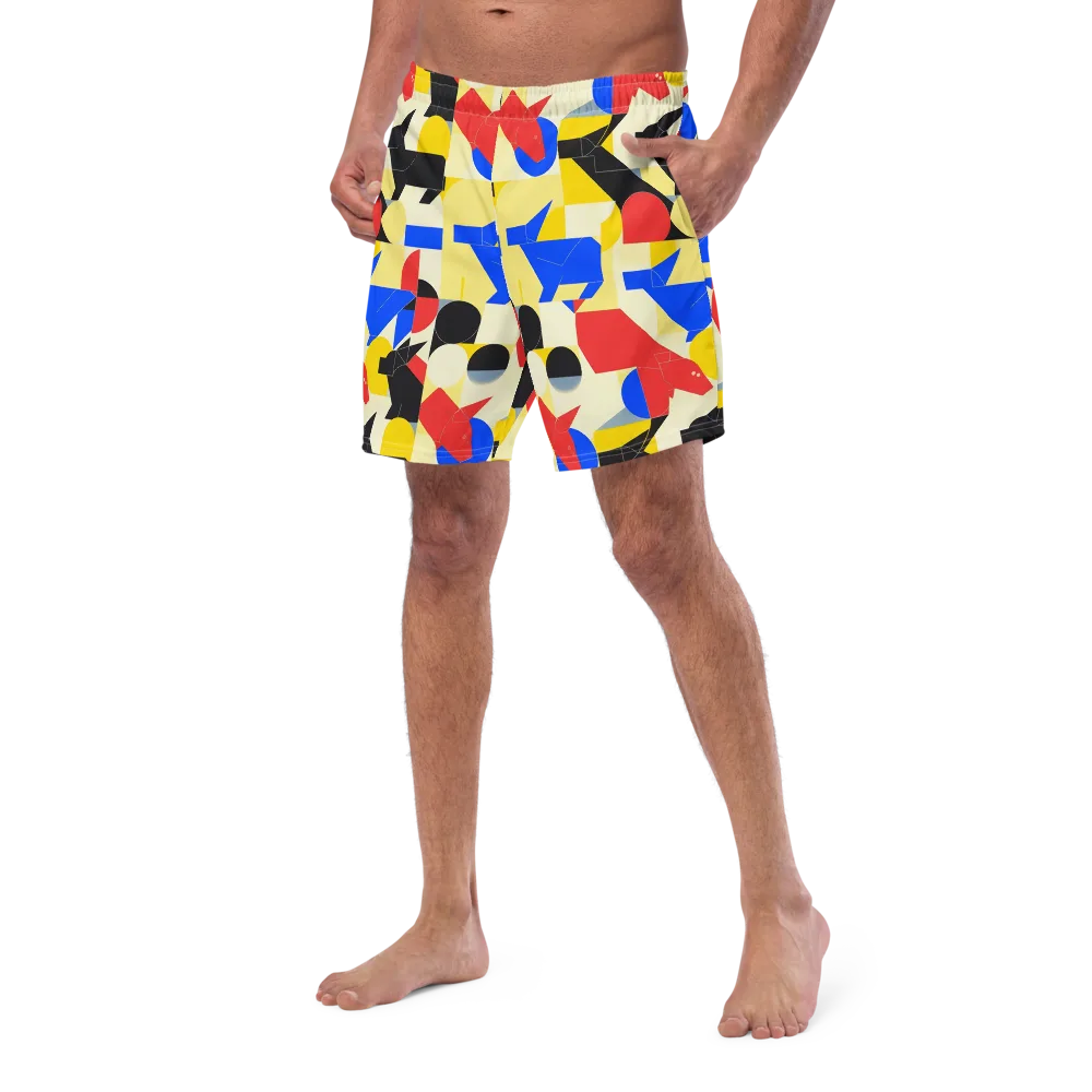 Bauhaus Wilds on Swim Trunks — Left Front