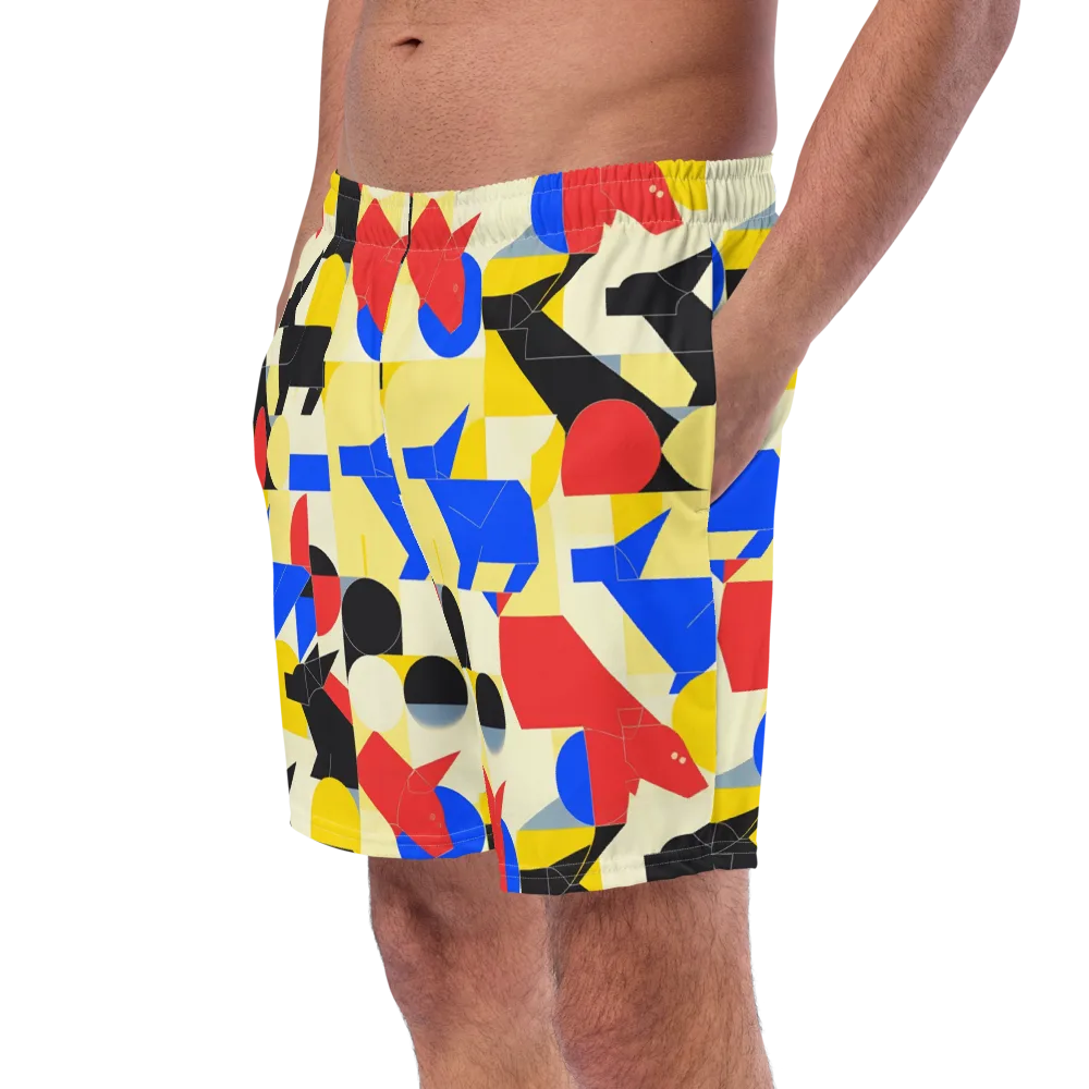 Bauhaus Wilds on Swim Trunks — Left Front