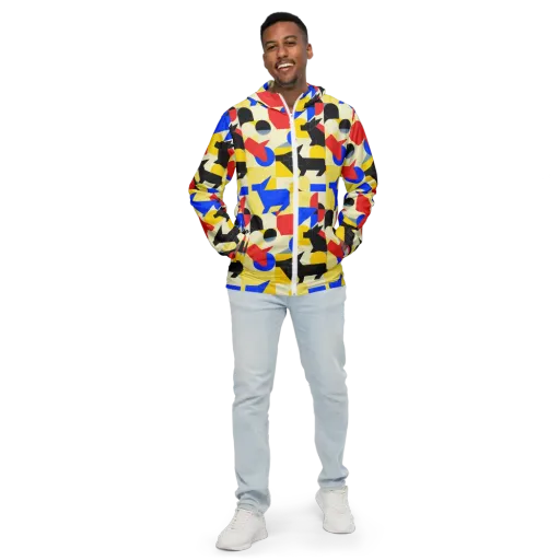 Bauhaus Wilds on a Men's Windbreaker