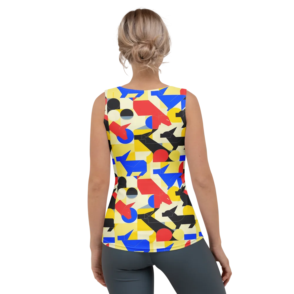 Bauhaus Wilds on Women's Tank Top — Back
