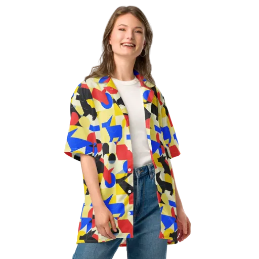 Bauhaus Wilds on a Button Shirt