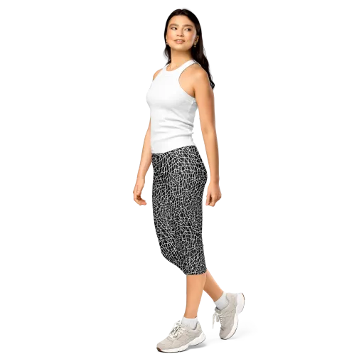 Nocturne Network on a Capri Leggings