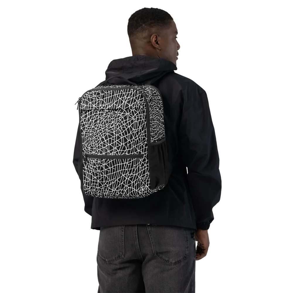 Nocturne Network on Utility Backpack — Back