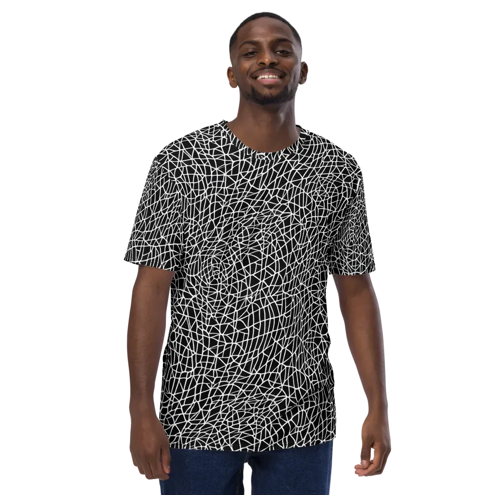 Nocturne Network on Men's Crew Neck T-Shirt — Front