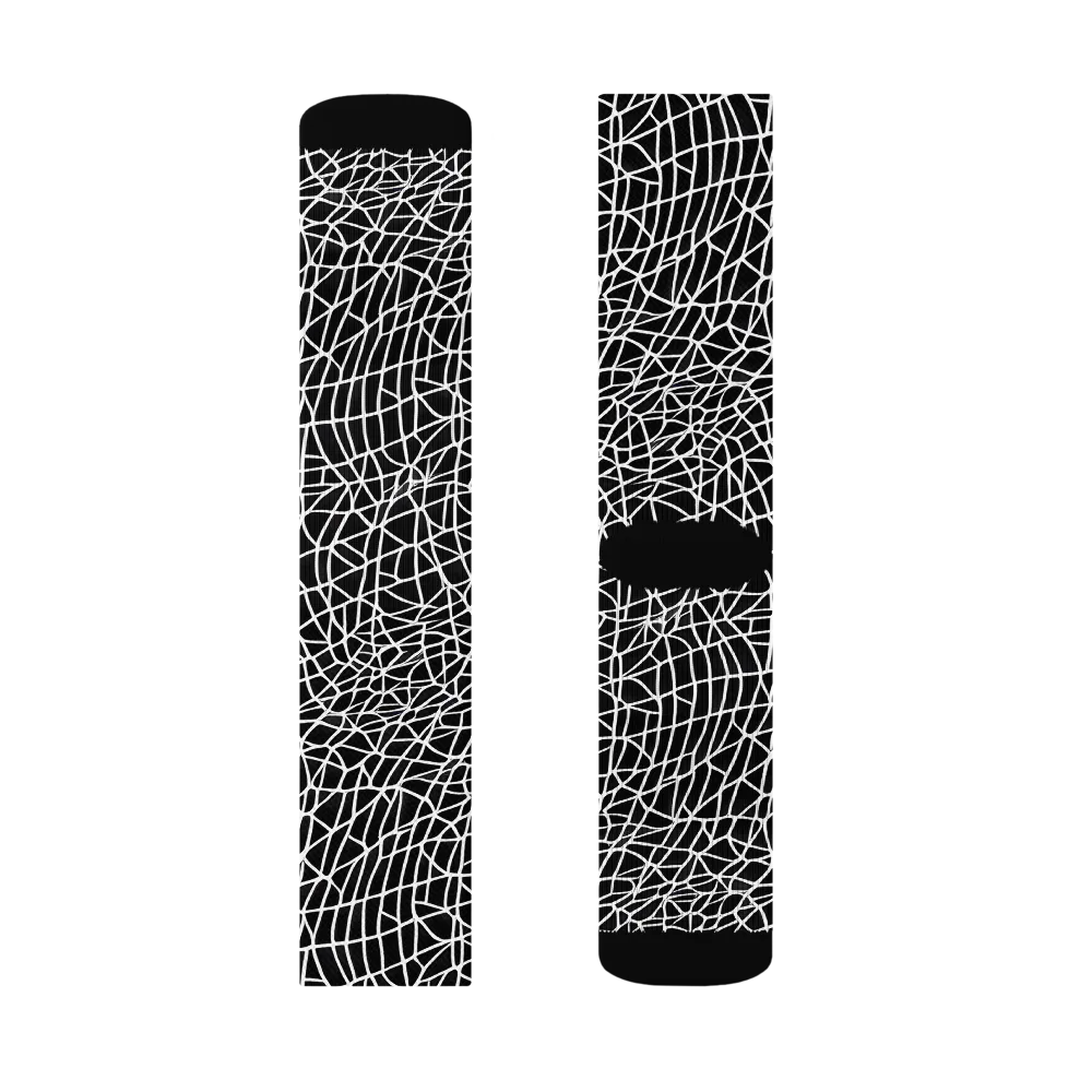Nocturne Network on Socks — Right Sock