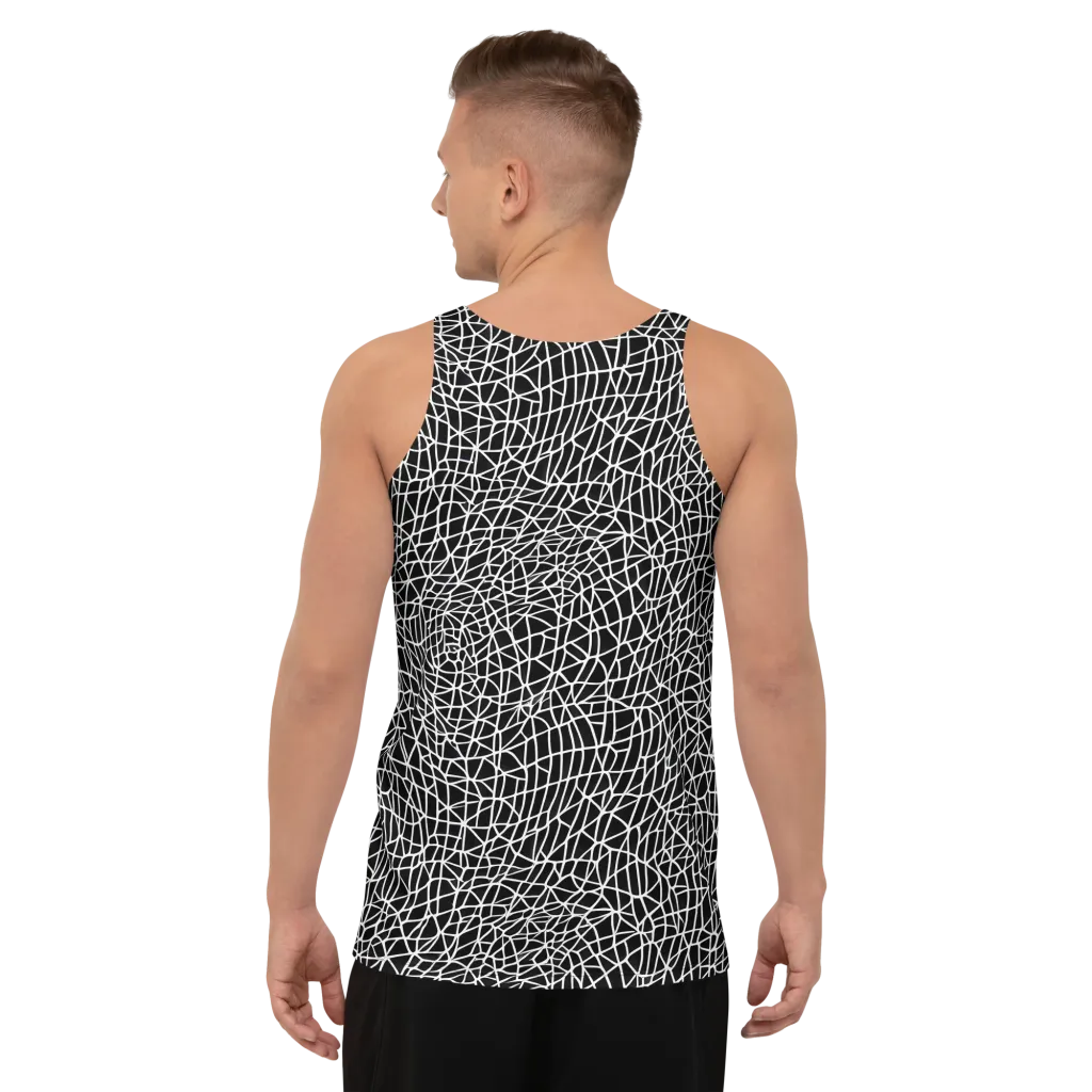 Nocturne Network on Men's Tank Top — Back