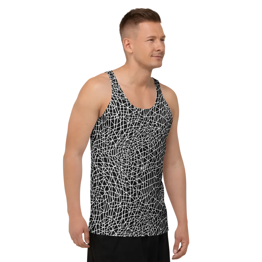 Nocturne Network on Men's Tank Top — Right Front