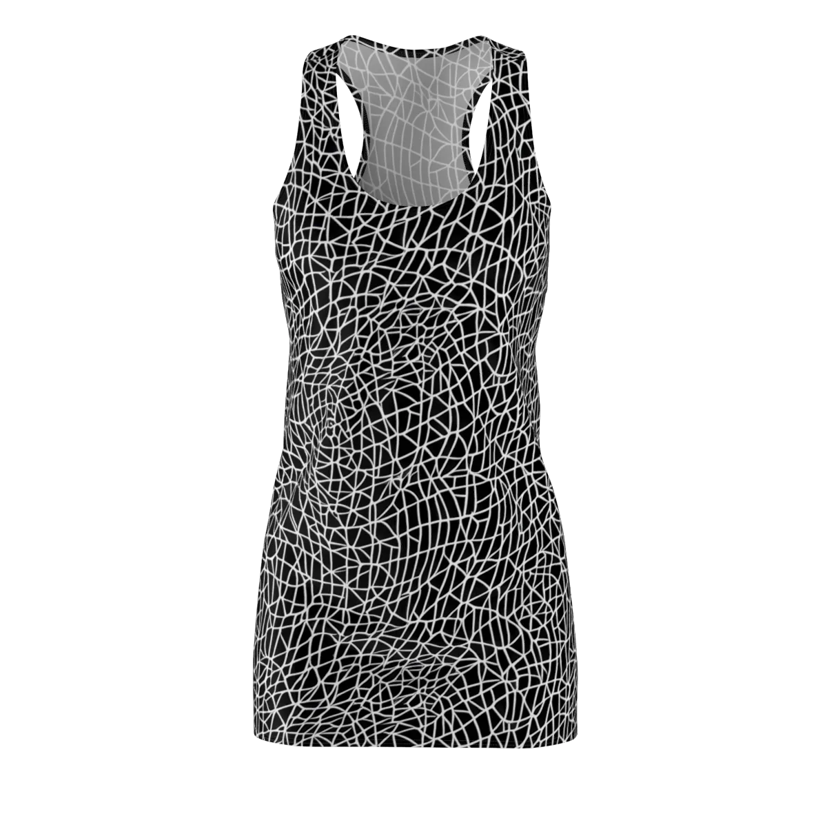 Nocturne Network on Racerback Dress — Front