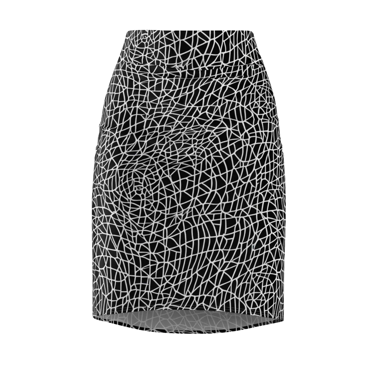 Nocturne Network on Pencil Skirt — Front