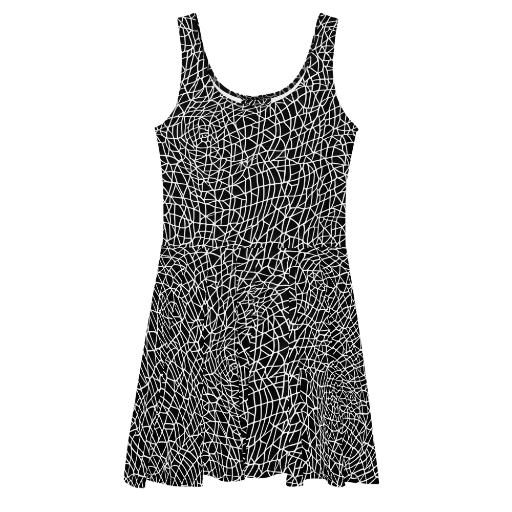 Nocturne Network on Skater Dress — Front
