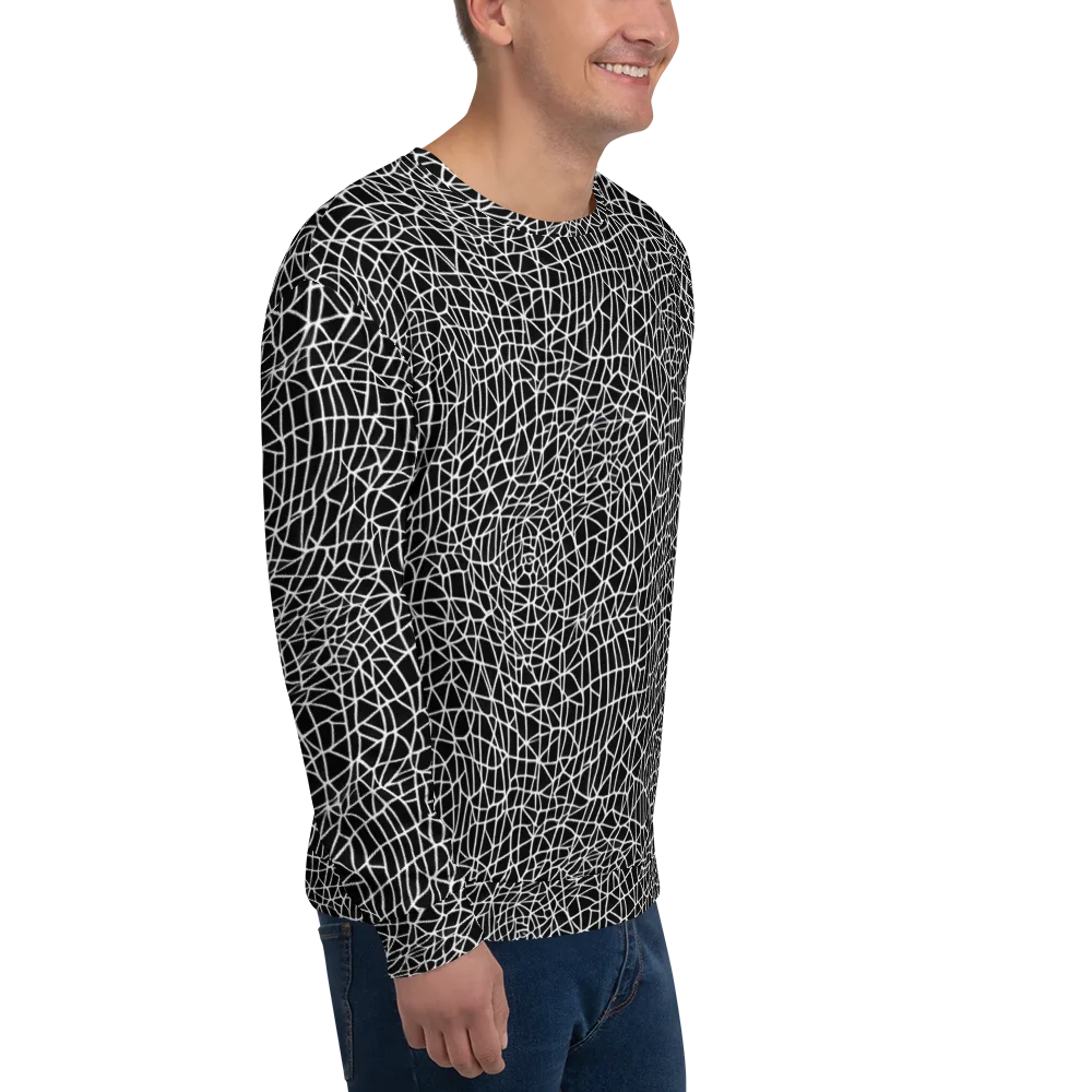 Nocturne Network on Sweatshirt — Right Front