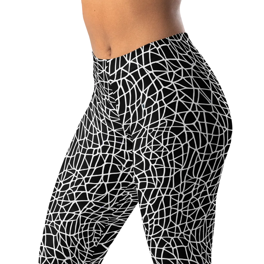 Nocturne Network on Leggings — Left Front