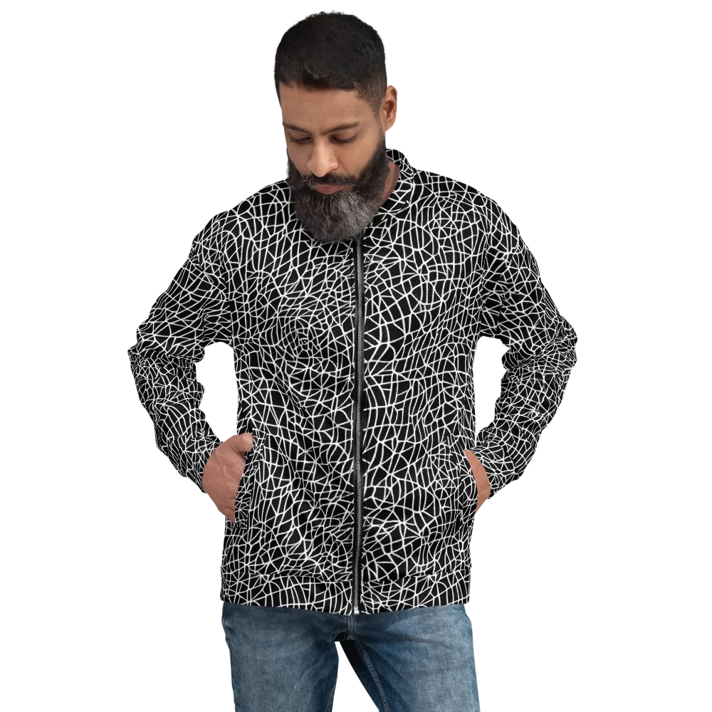 Nocturne Network on Bomber Jacket — Front