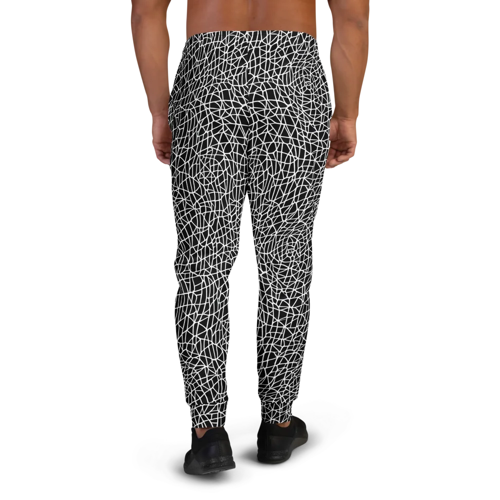 Nocturne Network on Men's Joggers — Back