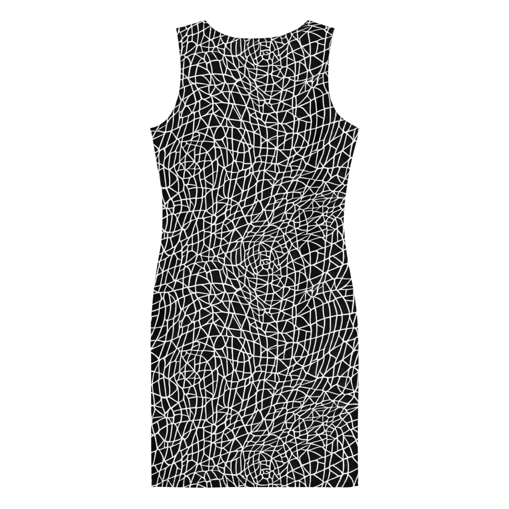 Nocturne Network on Bodycon Dress — Back