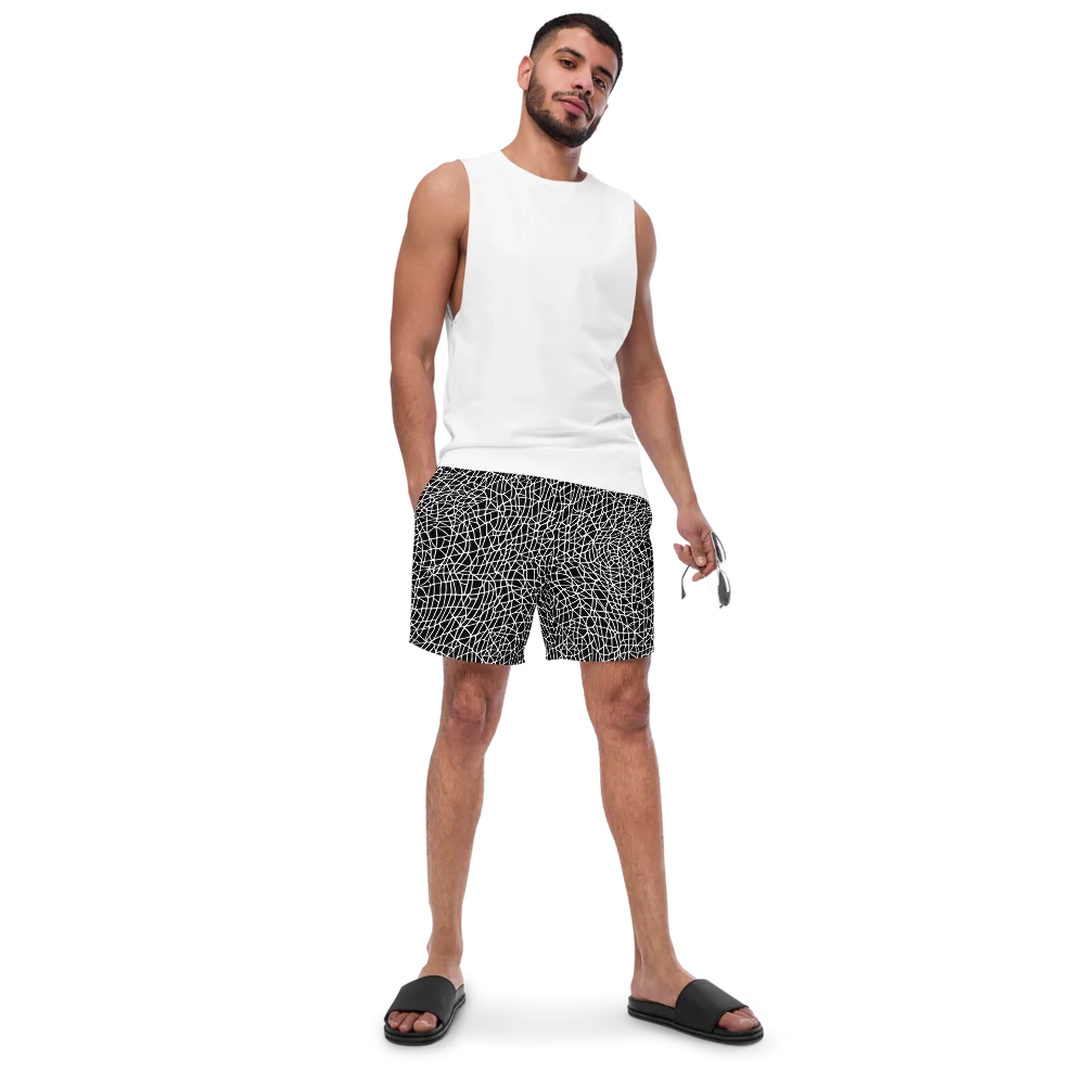 Nocturne Network on Swim Trunks — Front