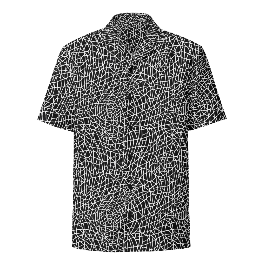 Nocturne Network on Button Shirt — Front