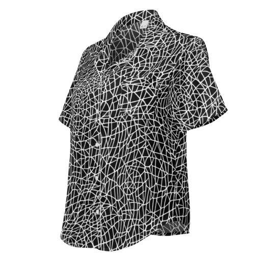 Nocturne Network on a Women's Short Sleeve Pajama Top