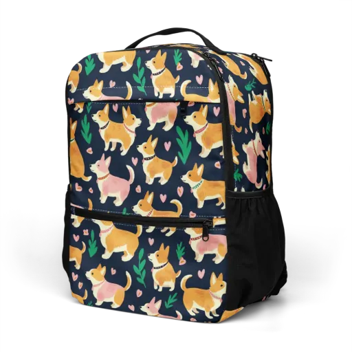 Paws And Petals on a Utility Backpack
