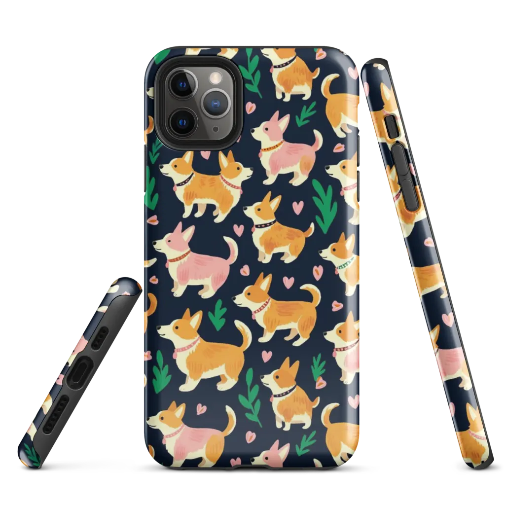 Paws And Petals on Tough Case for iPhone® — Front