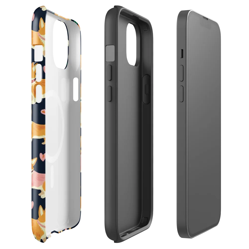 Paws And Petals on MagSafe Tough Case for iPhone® — Front