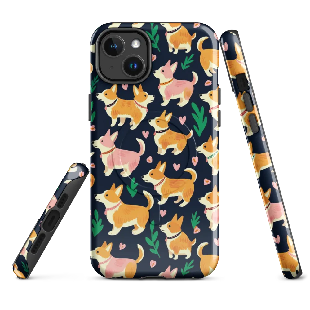 Paws And Petals on MagSafe Tough Case for iPhone® — Front