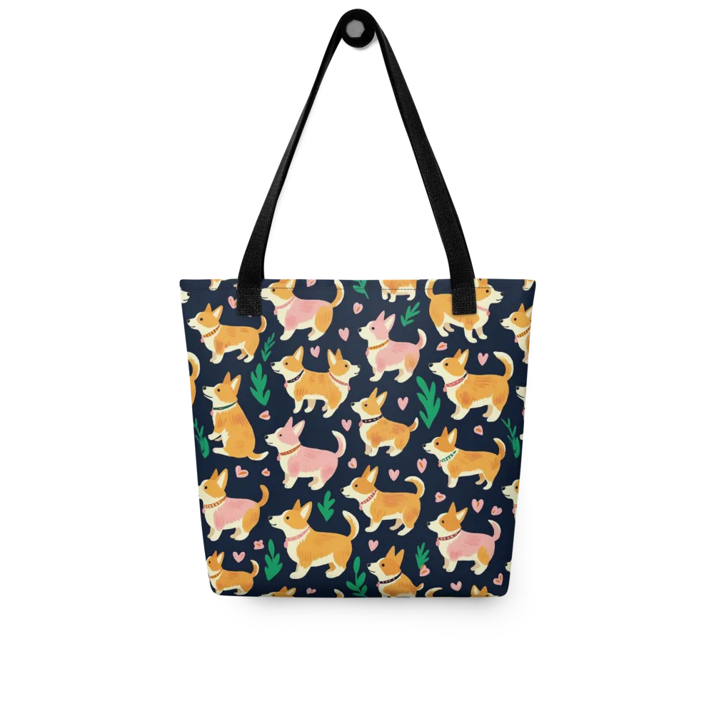 Paws And Petals on Tote Bag — Front