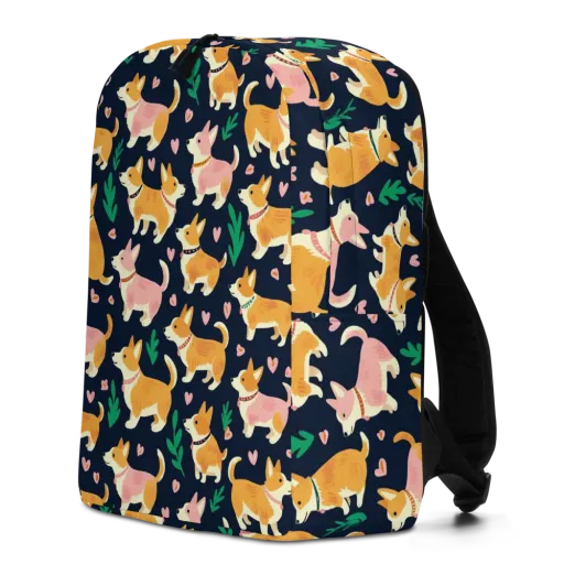 Paws And Petals on a Minimalist Backpack