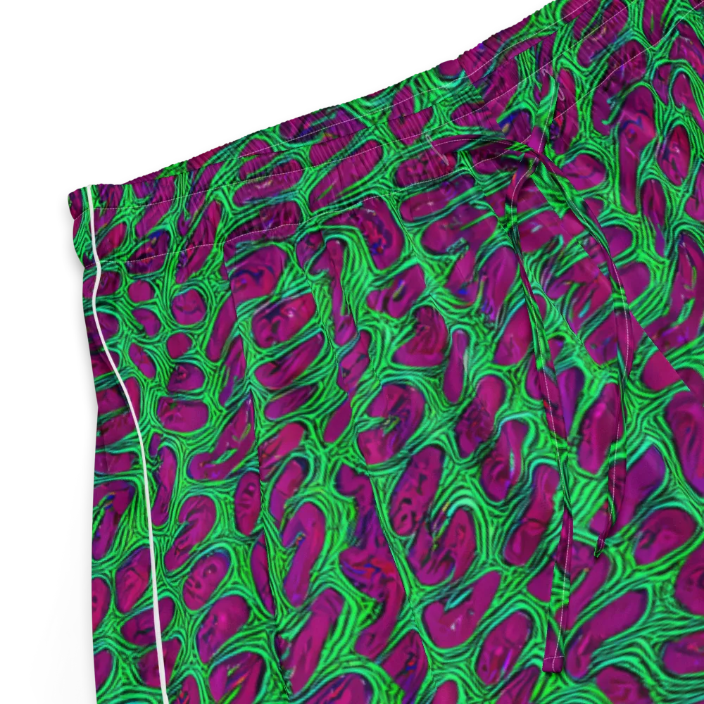 Neon Amoeba on Women's Pajama Shorts — Product details