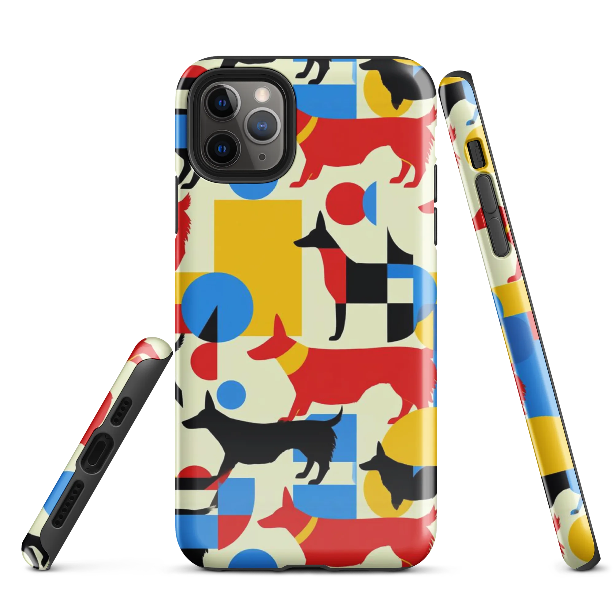 Chromatic Canine on Tough Case for iPhone® — Front