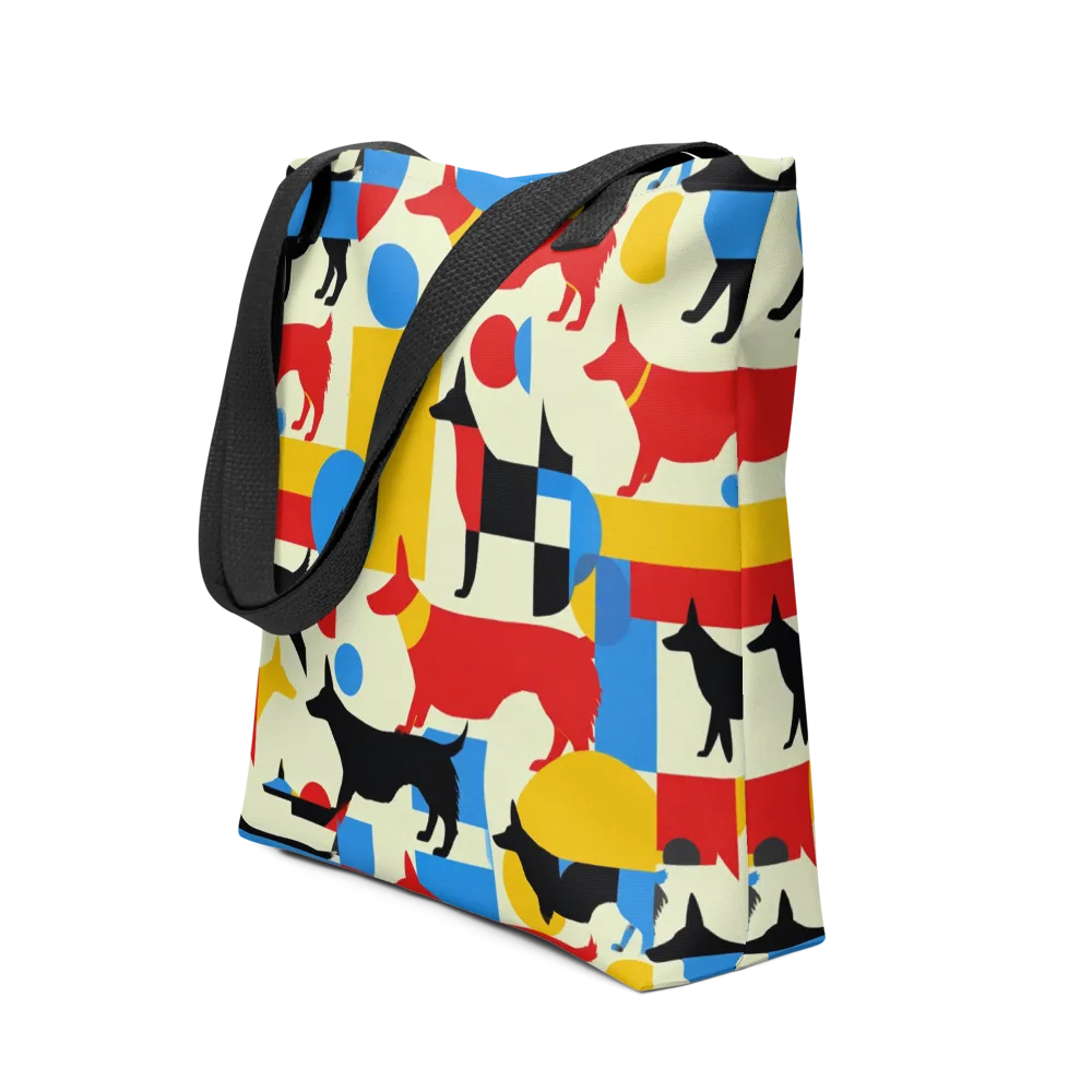 Chromatic Canine on Tote Bag — Front