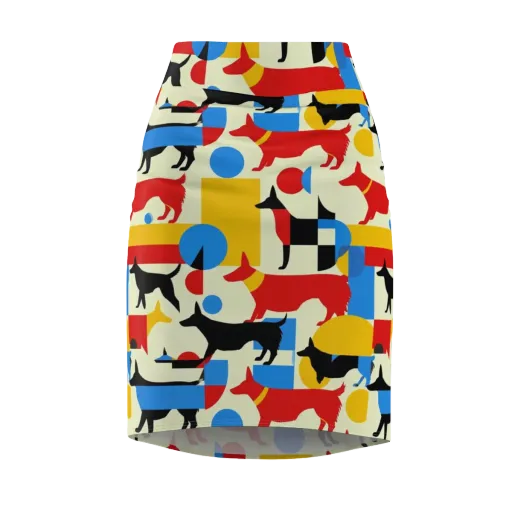 Chromatic Canine on a Pencil Skirt