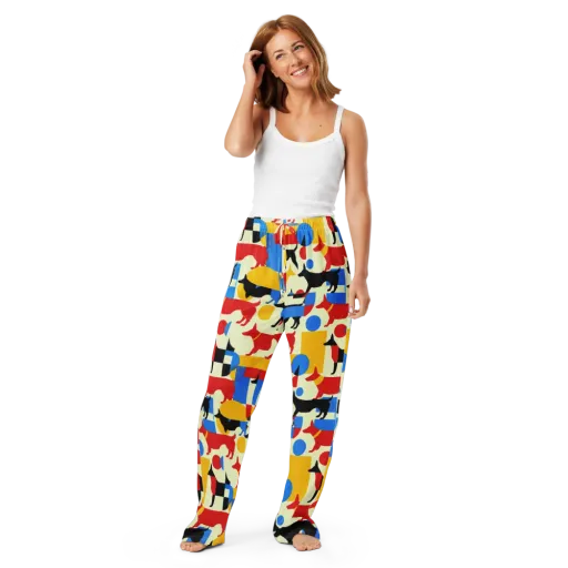 Chromatic Canine on a Women's Pajama Pants