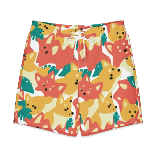 Purrfect Palette on a Men's Board Shorts