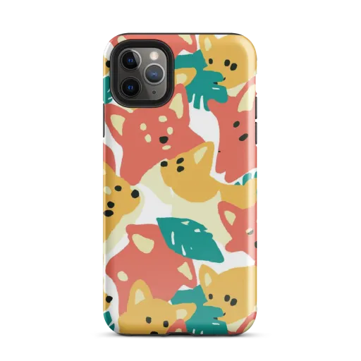 Purrfect Palette on a Tough Case for iPhone®