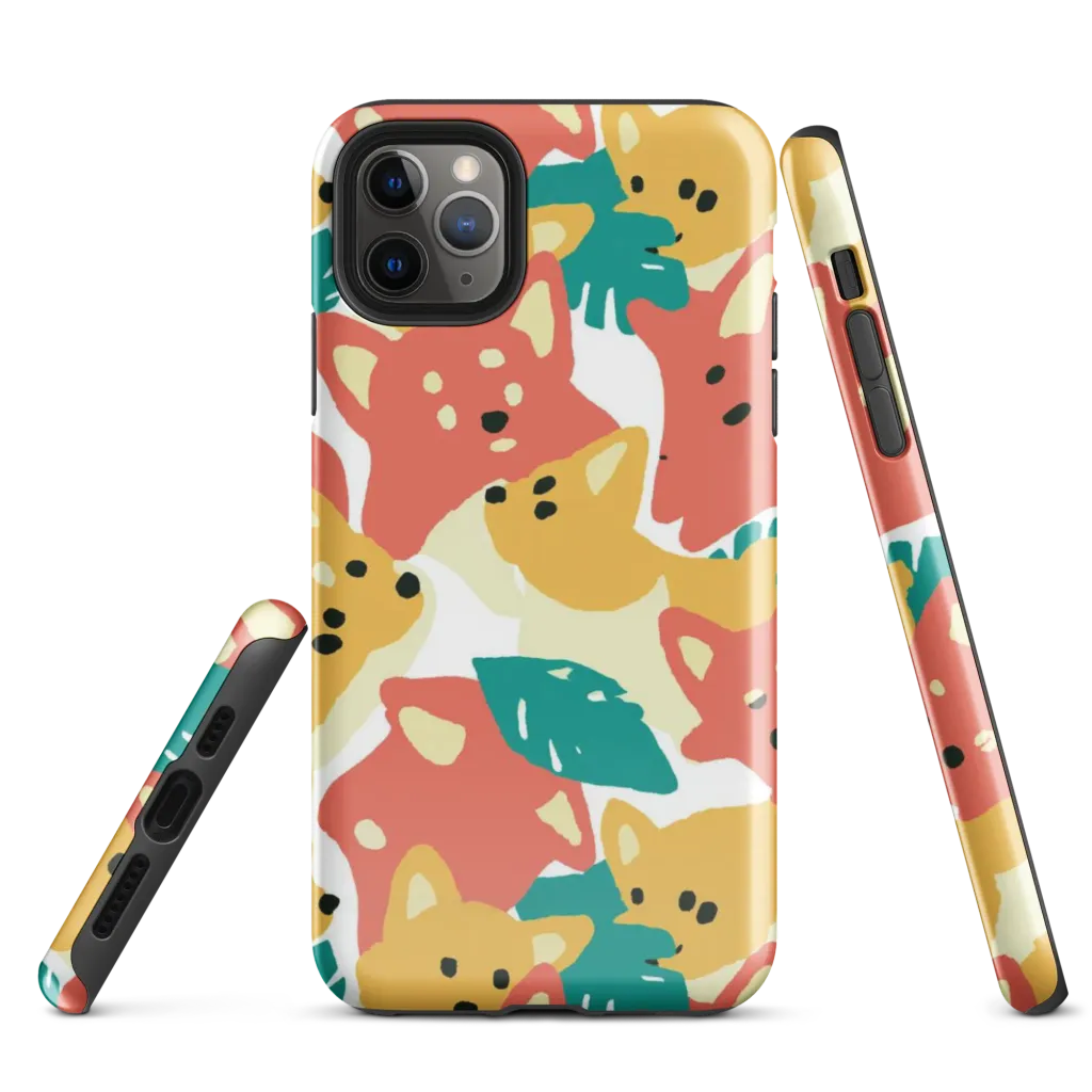 Purrfect Palette on Tough Case for iPhone® — Front