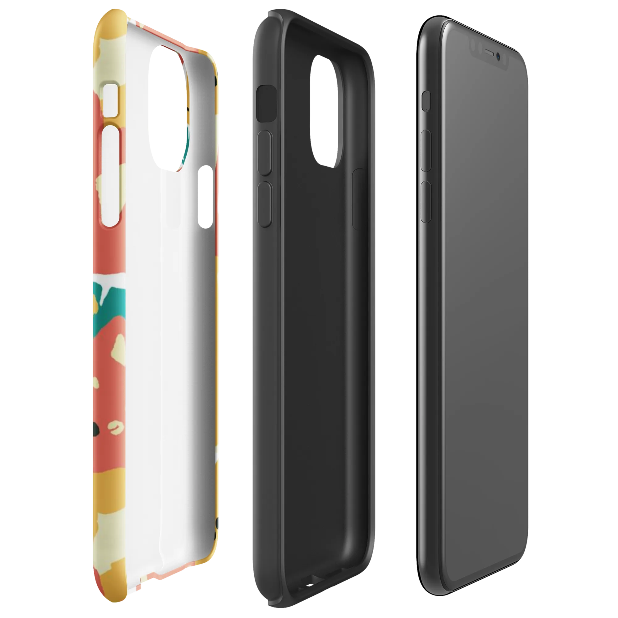 Purrfect Palette on Tough Case for iPhone® — Right