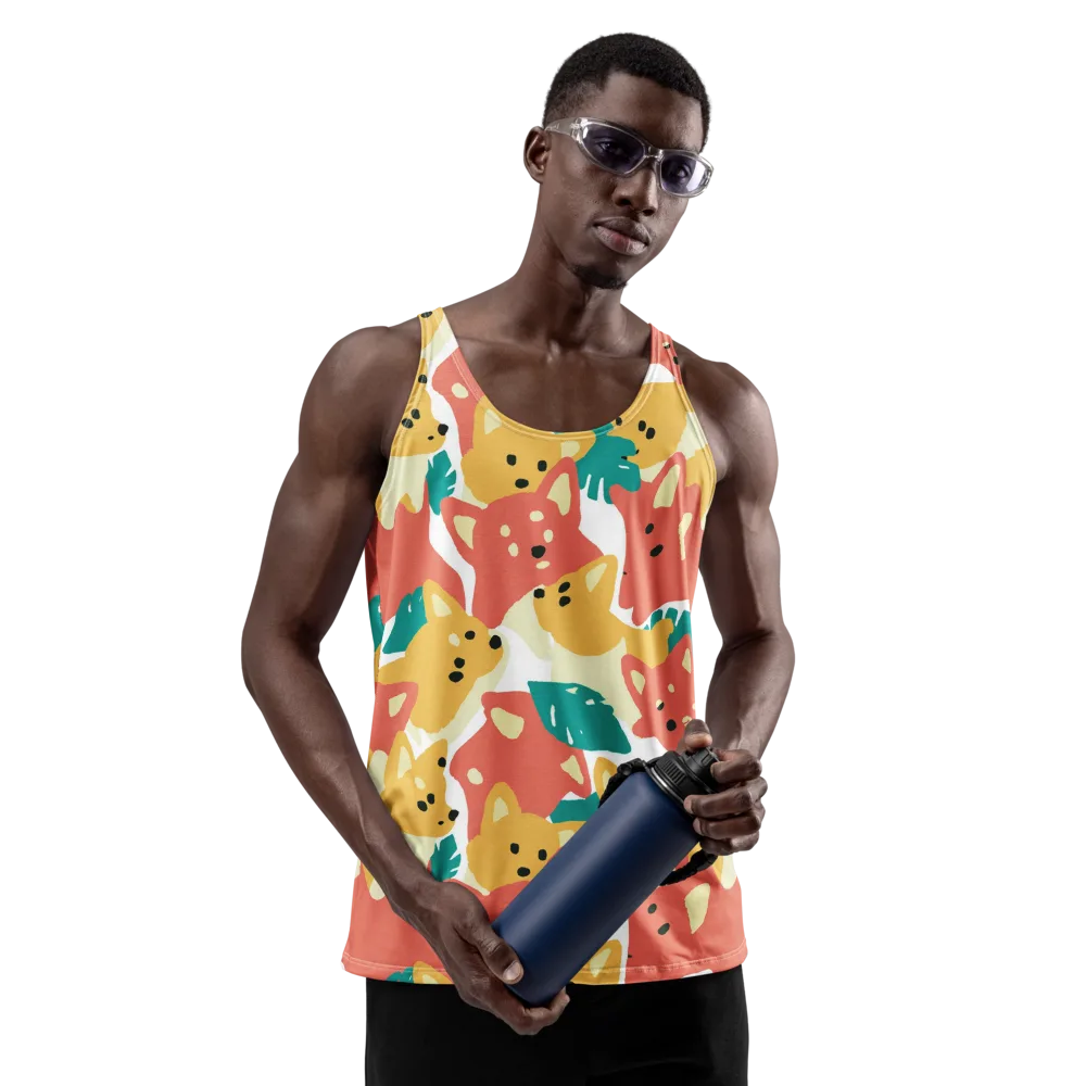 Purrfect Palette on Men's Tank Top — Front