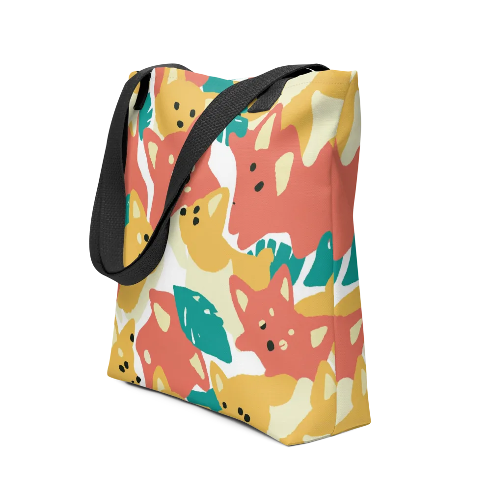 Purrfect Palette on Tote Bag — Front