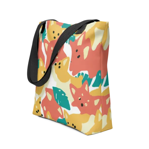 Purrfect Palette on a Tote Bag