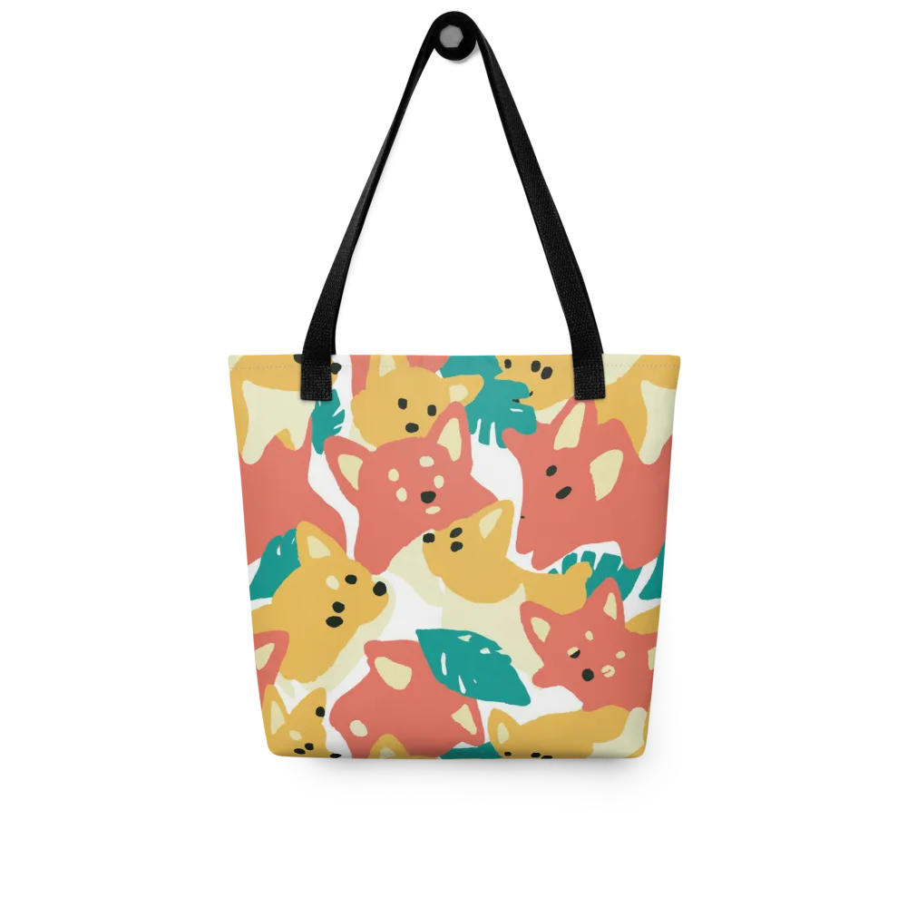 Purrfect Palette on Tote Bag — Front